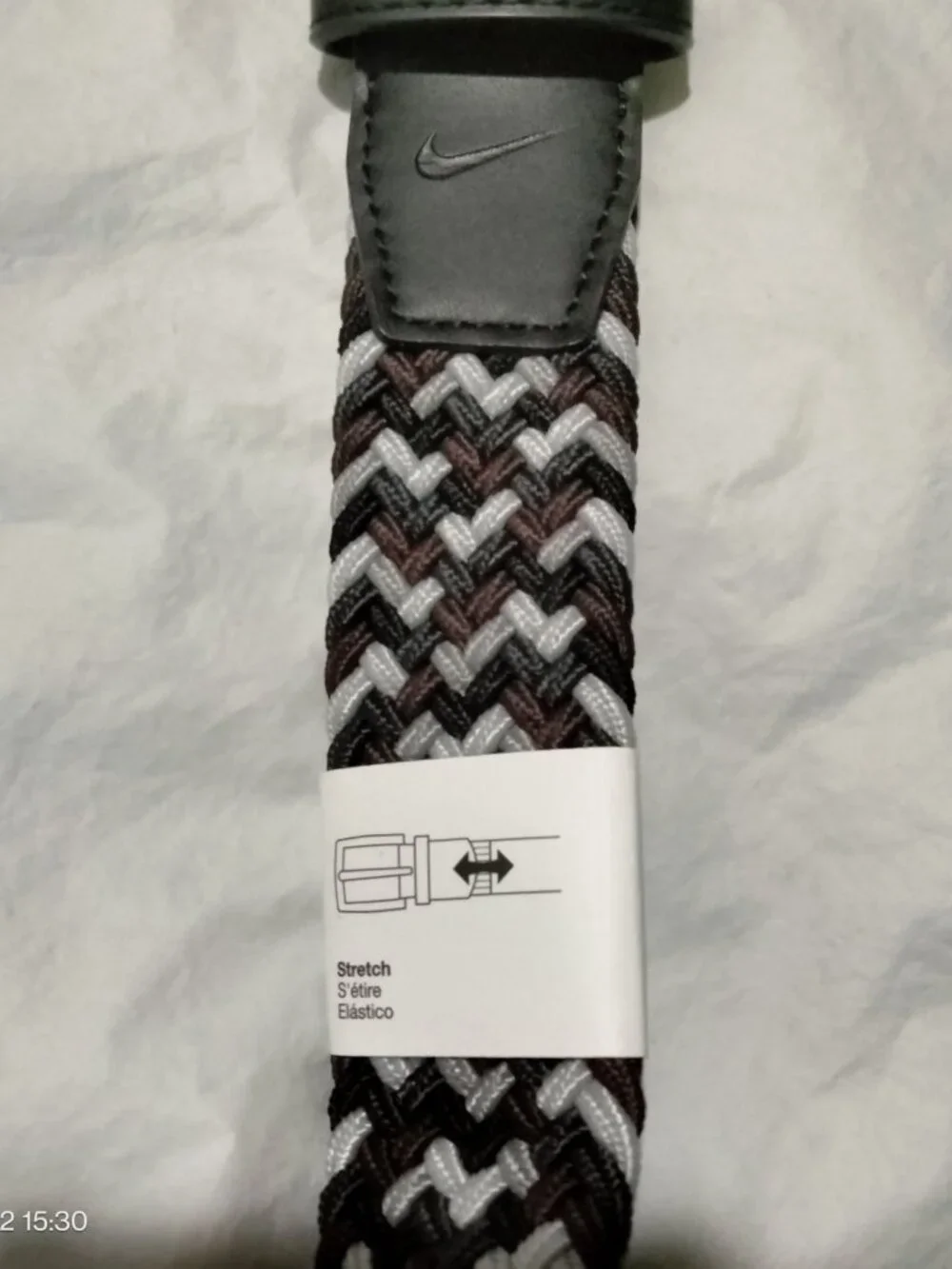 Nike Mens Woven Braided Stretch Golf Belt M (34-36), L (38-40) Multicolor NWT